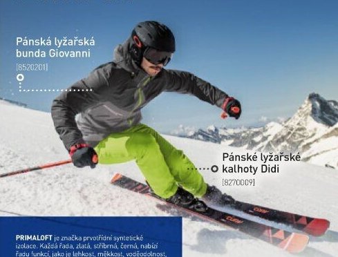 Pánská lyžařská bunda Giovanni