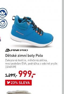 Dětské zimní boty Polo