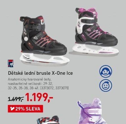 Dětské lední brusle X-One Ice