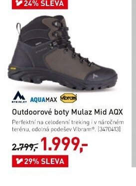 Outdoorové boty Mulaz Mid AQX