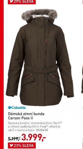 Dámská zimní bunda Carson Pass II