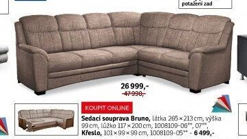 Sedací souprava Bruno