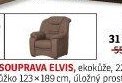 Křeslo k sedací soupravě Elvis