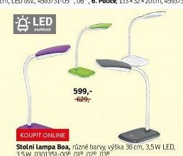 Stolní lampa Boa