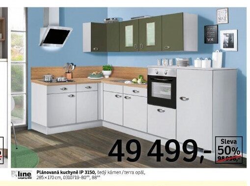 Plánovaná kuchyně IP 3150