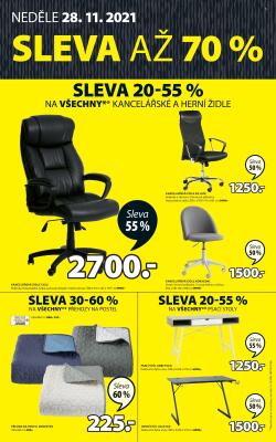 aktuální leták Jysk 24.11.2021-28.11.2021