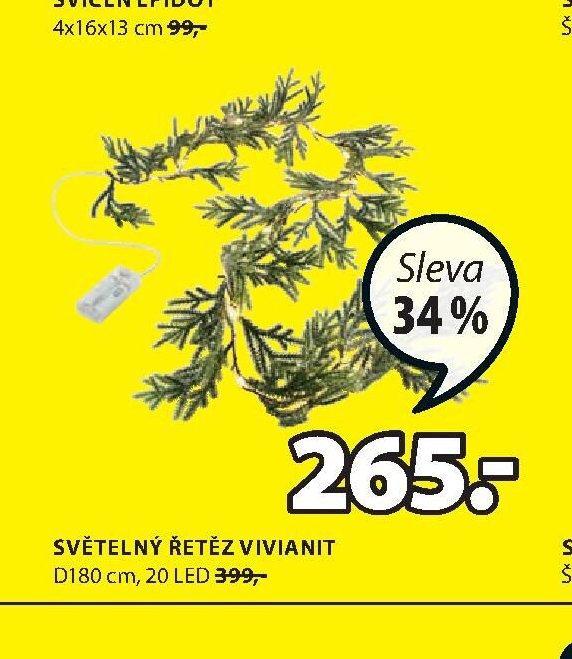 SVĚTELNÝ ŘETĚZ VIVIANIT