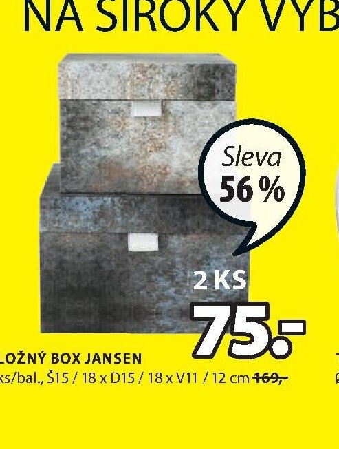 ÚLOŽNÝ BOX JANSEN
