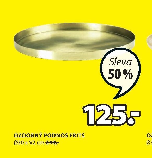 OZDOBNÝ PODNOS FRITS