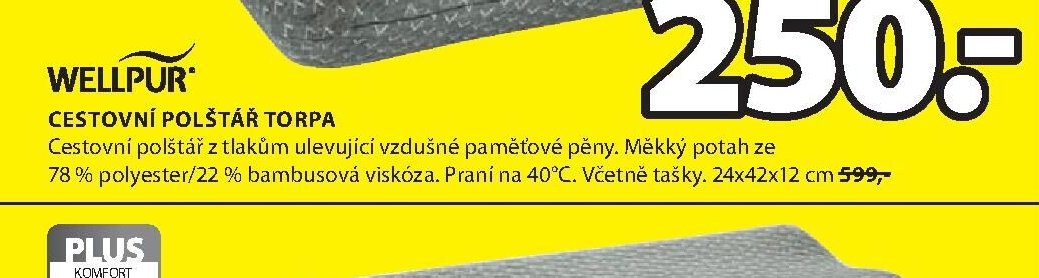 CESTOVNÍ POLŠTÁŘ TORPA