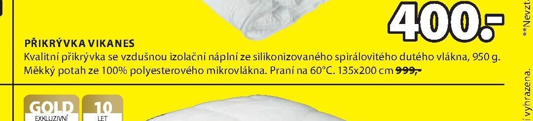 PŘIKRÝVKA VIKANES