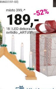 LED dekorační svítidlo „ARTUS“