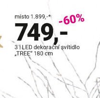 LED dekorační svítidlo TREE