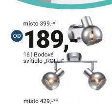 Bodové svítidlo ROLLI