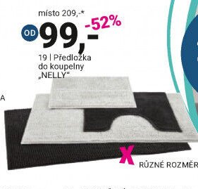 Předložka do koupelny NELLY