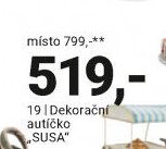 Dekorační autíčko „SUSA“