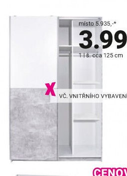 SKŘÍŇ S POSUVNÝMI DVEŘMI „POLY 1“
