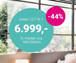 Postel, cca 180/200 cm