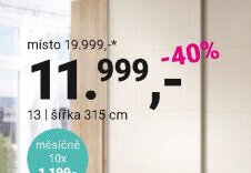 Skříň 315 cm