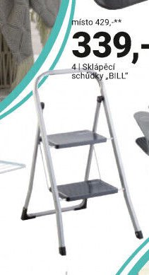 Sklápěcí schůdky BILL