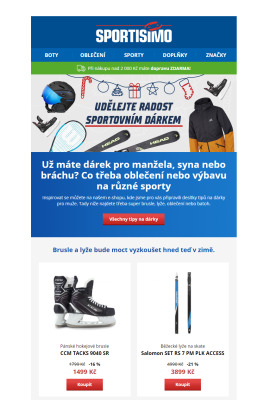 aktuální leták Sportisimo 30.11.2021-5.12.2021