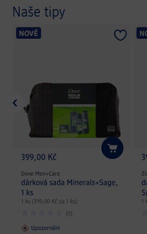 Dove Men+Care dárková sada Minerals+Sage
