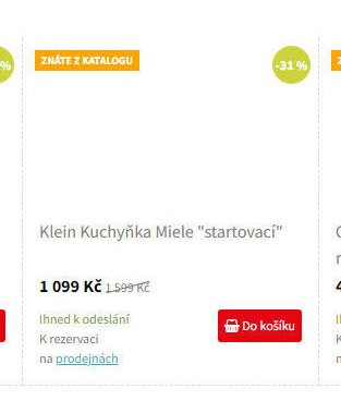 Klein Kuchyňka Miele 