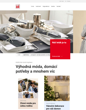 aktuální leták Kik textil 8.12.2021-14.12.2021