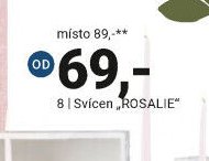 Svícen ROSALIE