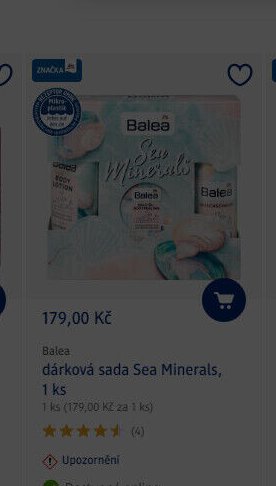 Balea dárková sada Sea Minerals
