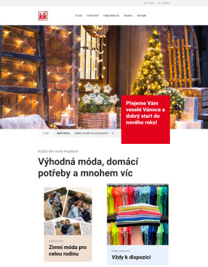 aktuální leták Kik textil 22.12.2021-28.12.2021