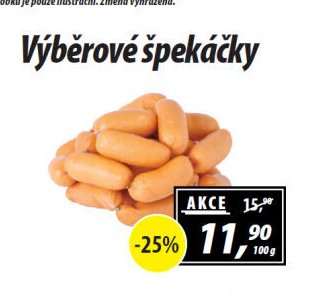 Výběrové špekáčky