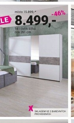 14 | Skříň šířka cca 261 cm