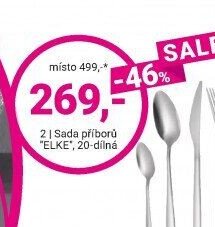 Sada příborů ELKE, 20-dílná