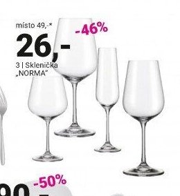 Sklenička NORMA