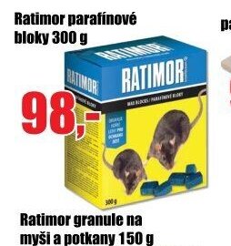 Ratimor parafinové bloky 300 g