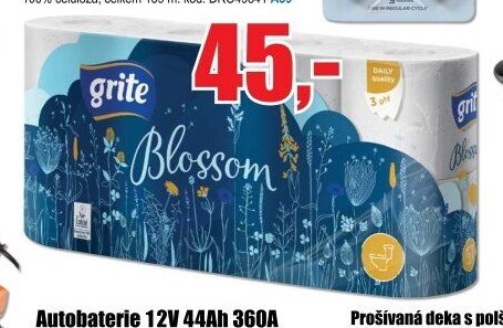 Toaletní papír 8 rolí, 3 vrstvý