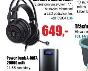 Sluchátka YENKEE YHP 3035 Shadow
