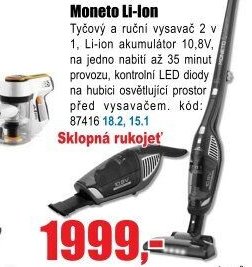 Akuvysavač ETA 2449 Moneto Li-Ion