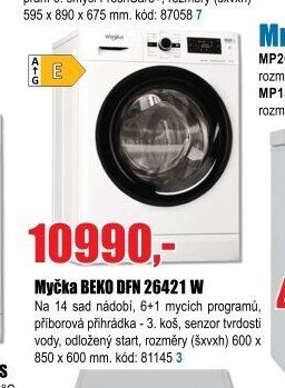 Pračka + sušička WHIRLPOOL FWDG 971682