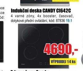 Indukční deska CANDY CI642C