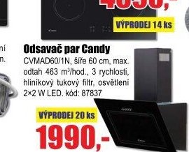 Odsavač par Candy CVMAD60/1N