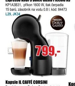 Espresso KRUPS Dolce Gusto Piccolo XS