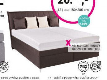12 | Čalouněná postel