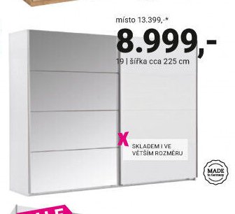 19 | šířka cca 225 cm