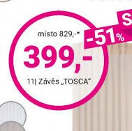 11 | Závěs „TOSCA