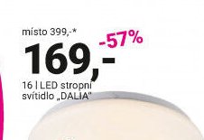 LED stropní svítidlo DALIA