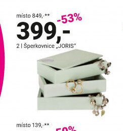 Šperkovnice JORIS