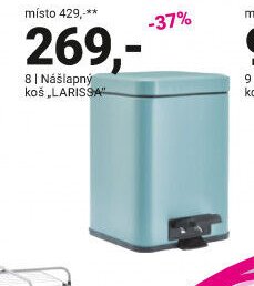 Nášlapný koš LARISSA