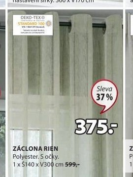 Záclona RIEN